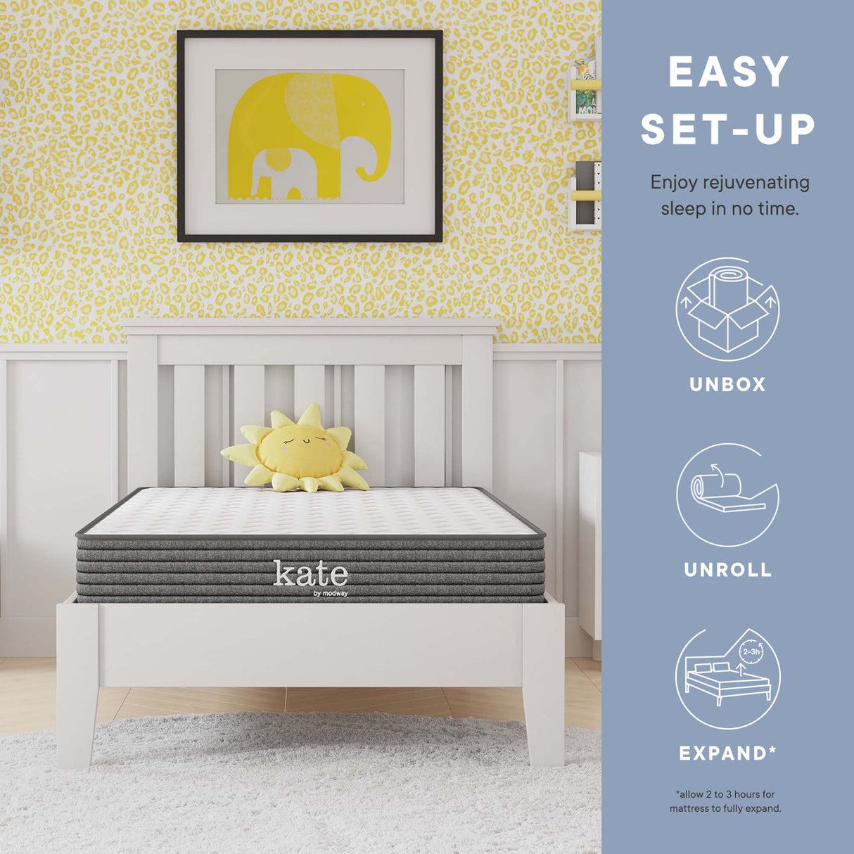 Kate 6" Mattress by Modway