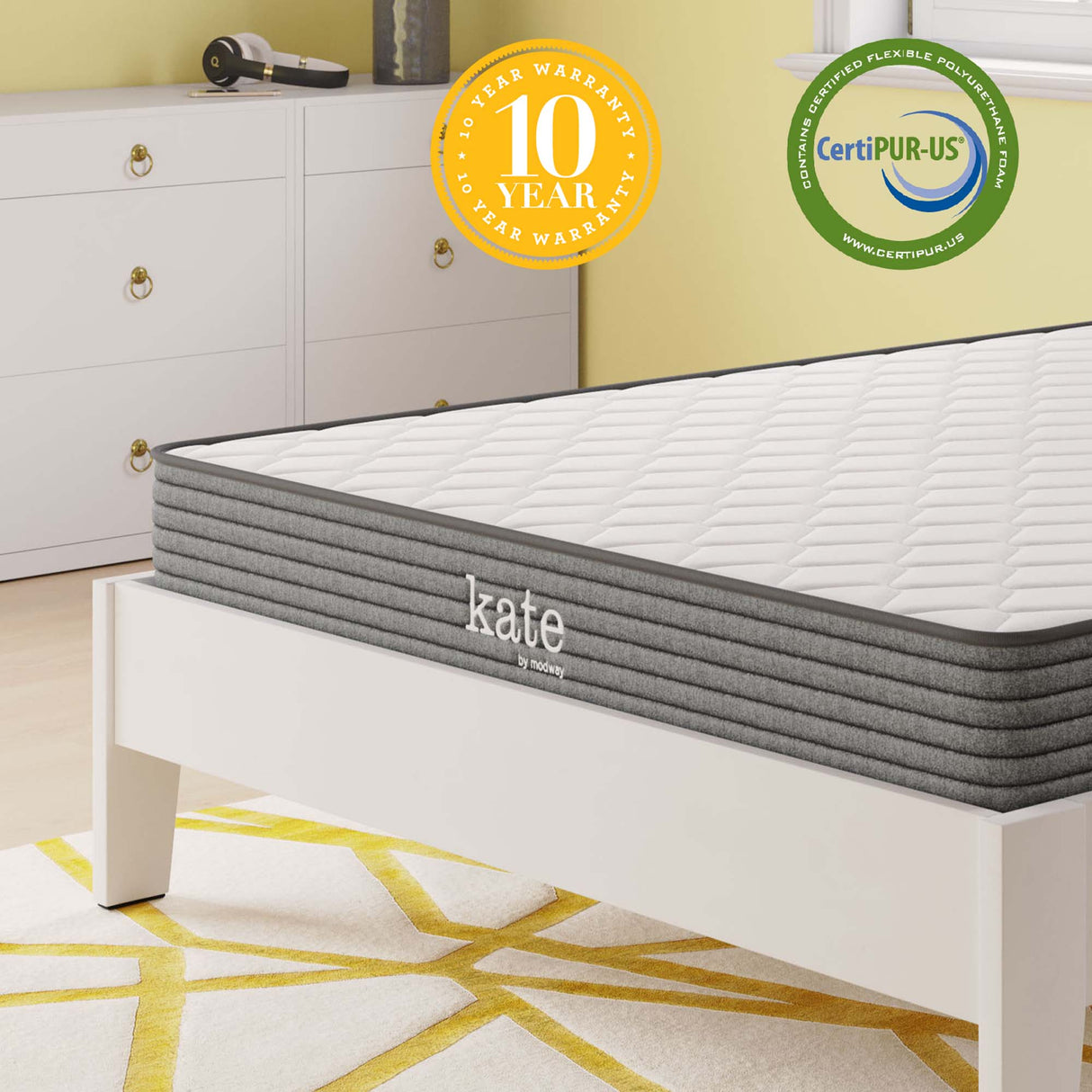 Kate 6" Mattress by Modway