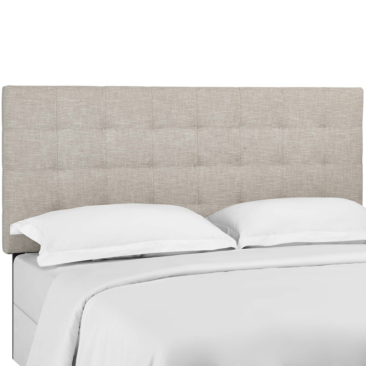 Paisley Tufted Upholstered Linen King and California King Headboard