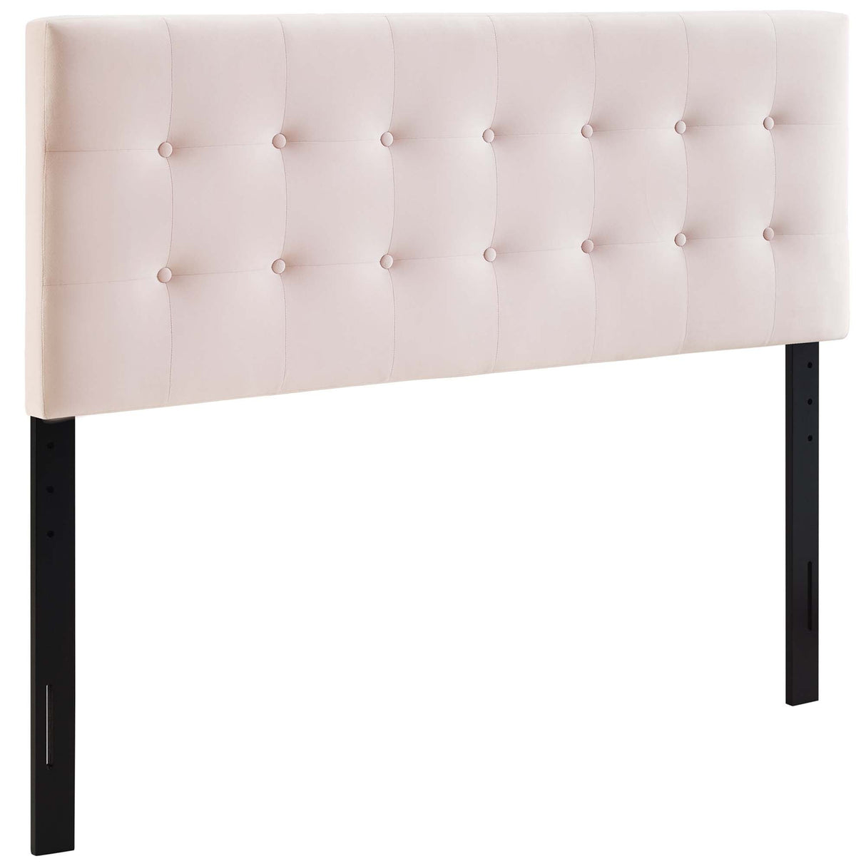 Emily Biscuit Tufted Performance Velvet Queen Headboard