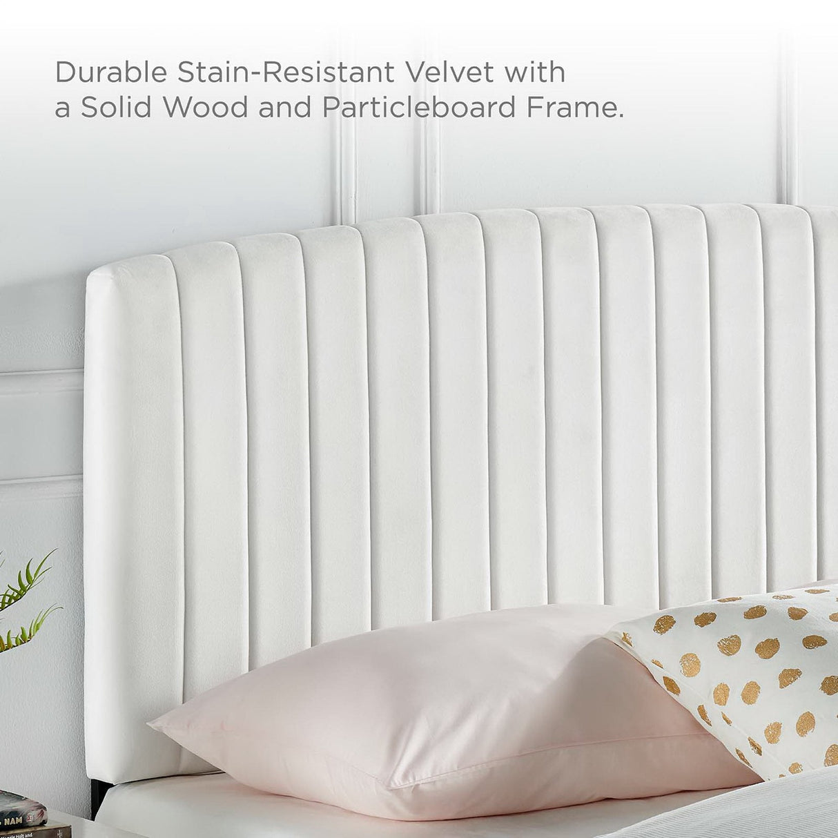 Rebecca Performance Velvet Twin Headboard by Modway
