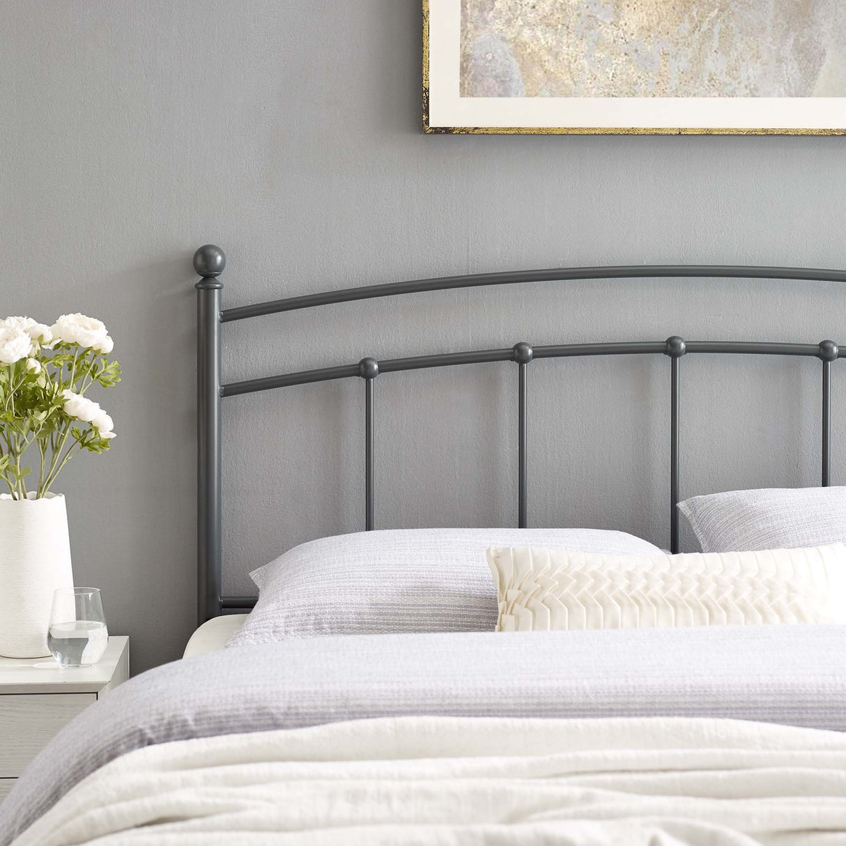 Abigail Metal Queen Headboard by Modway
