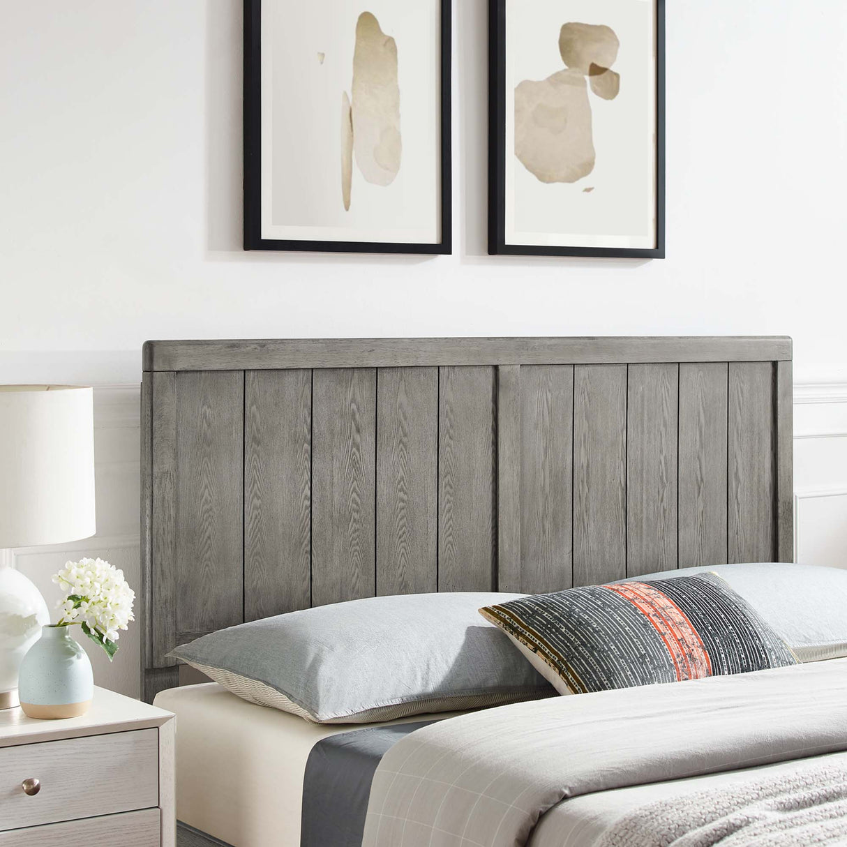 Robbie Wood Full Headboard by Modway