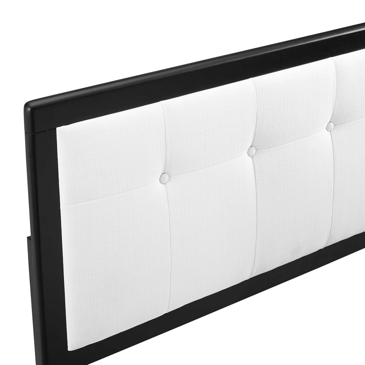 Draper Tufted Fabric and Wood King Headboard by Modway