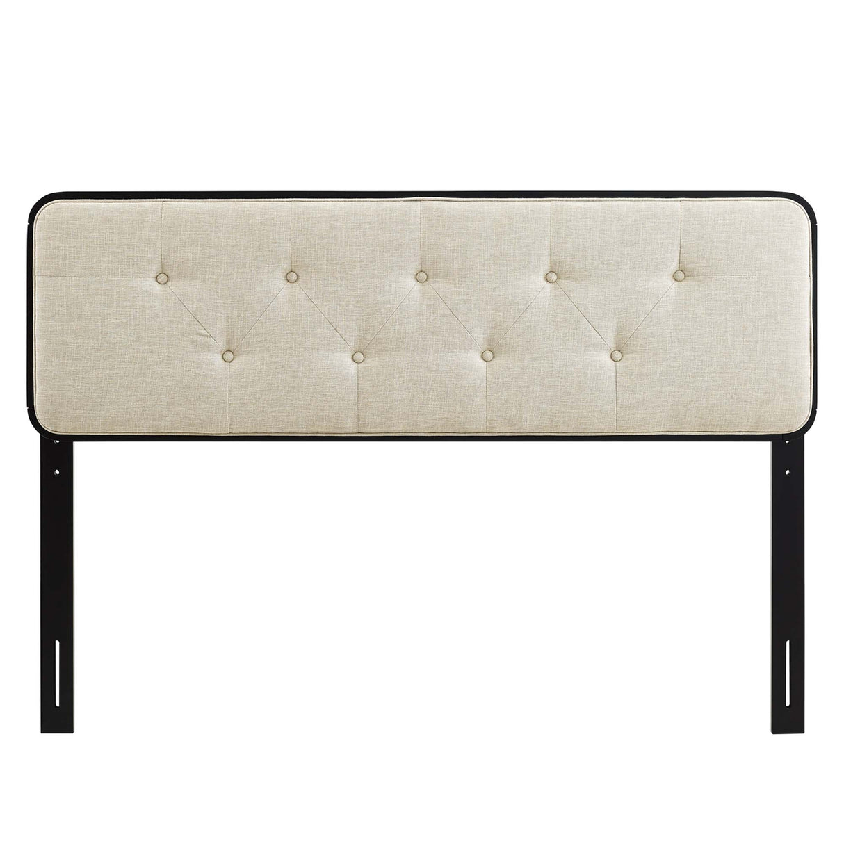 Collins Tufted Fabric and Wood Queen Headboard by Modway
