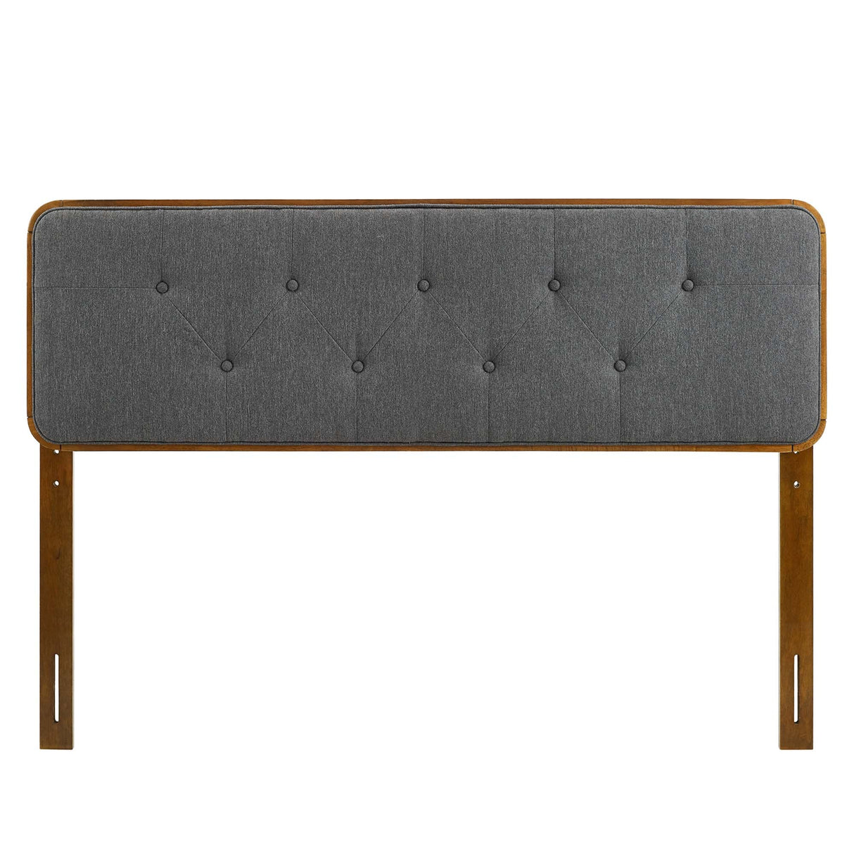 Collins Tufted Fabric and Wood Queen Headboard by Modway