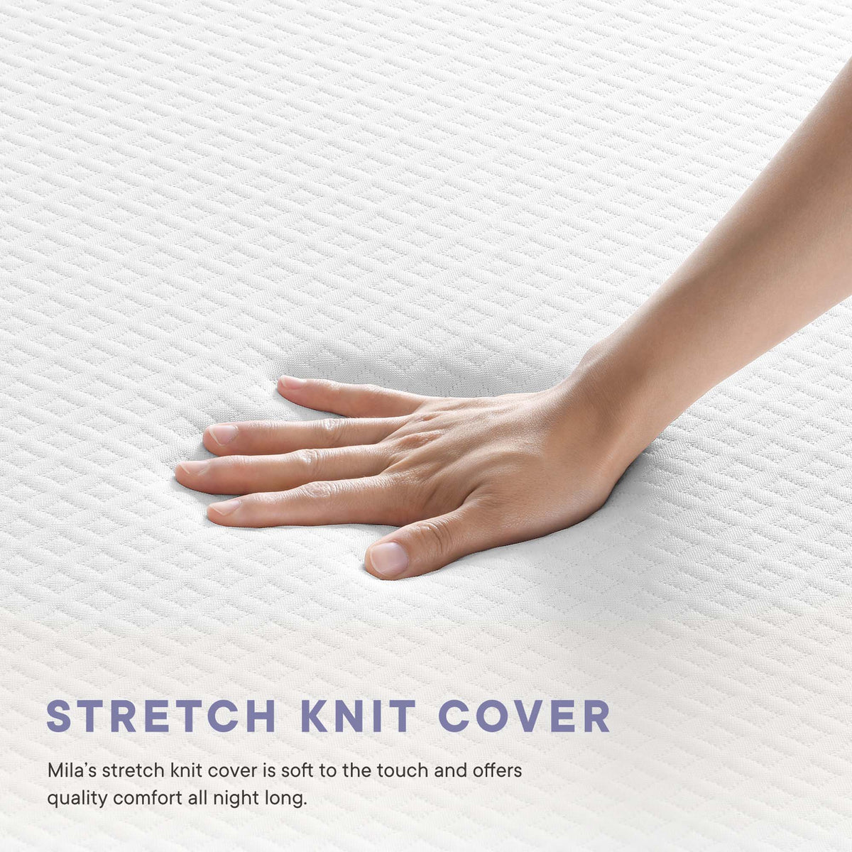 Mila 8" Twin Mattress by Modway