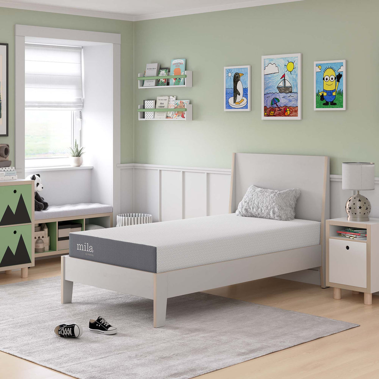 Mila 8" Twin Mattress by Modway