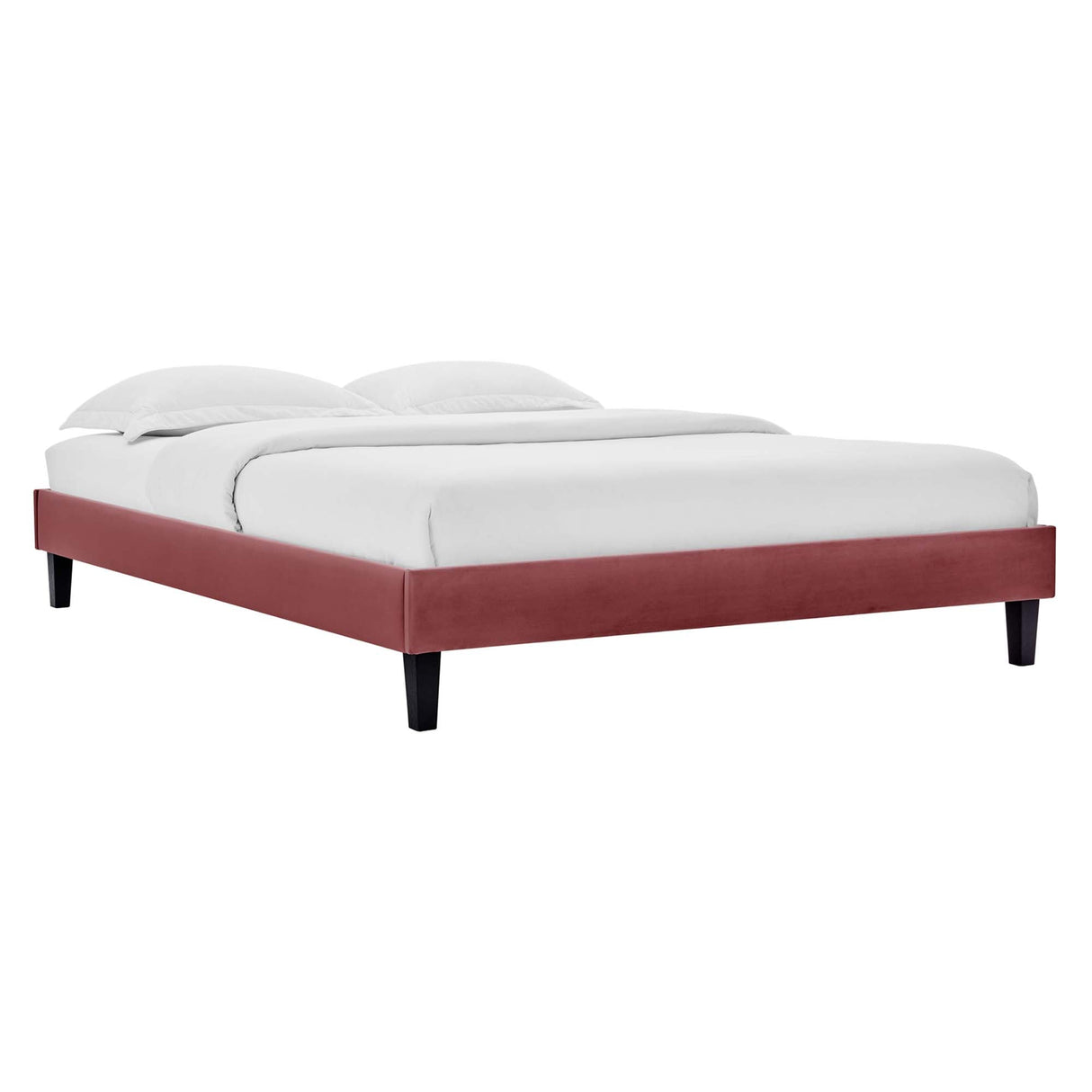 Reign Performance Velvet King Platform Bed Frame by Modway