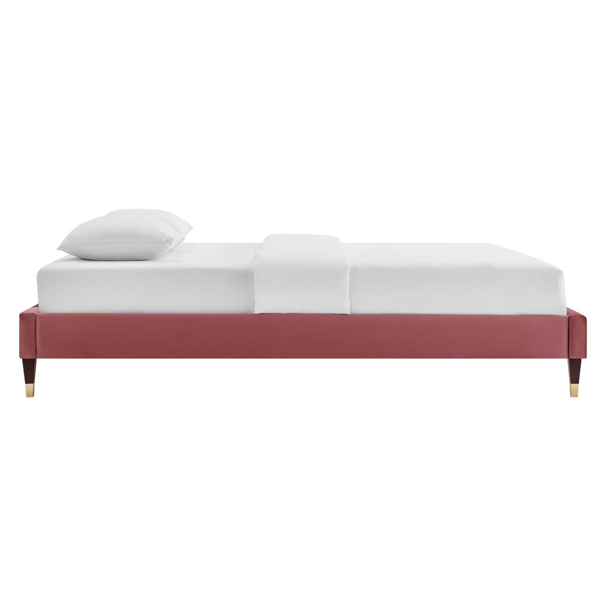 Harlow Performance Velvet King Platform Bed Frame by Modway