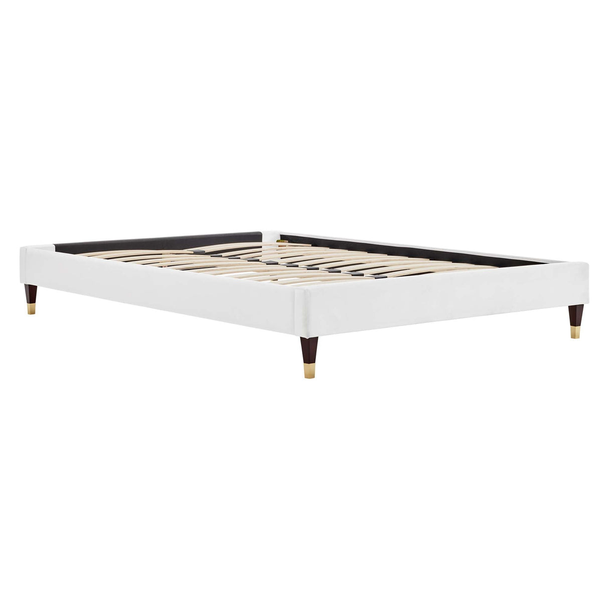 Harlow Performance Velvet King Platform Bed Frame by Modway