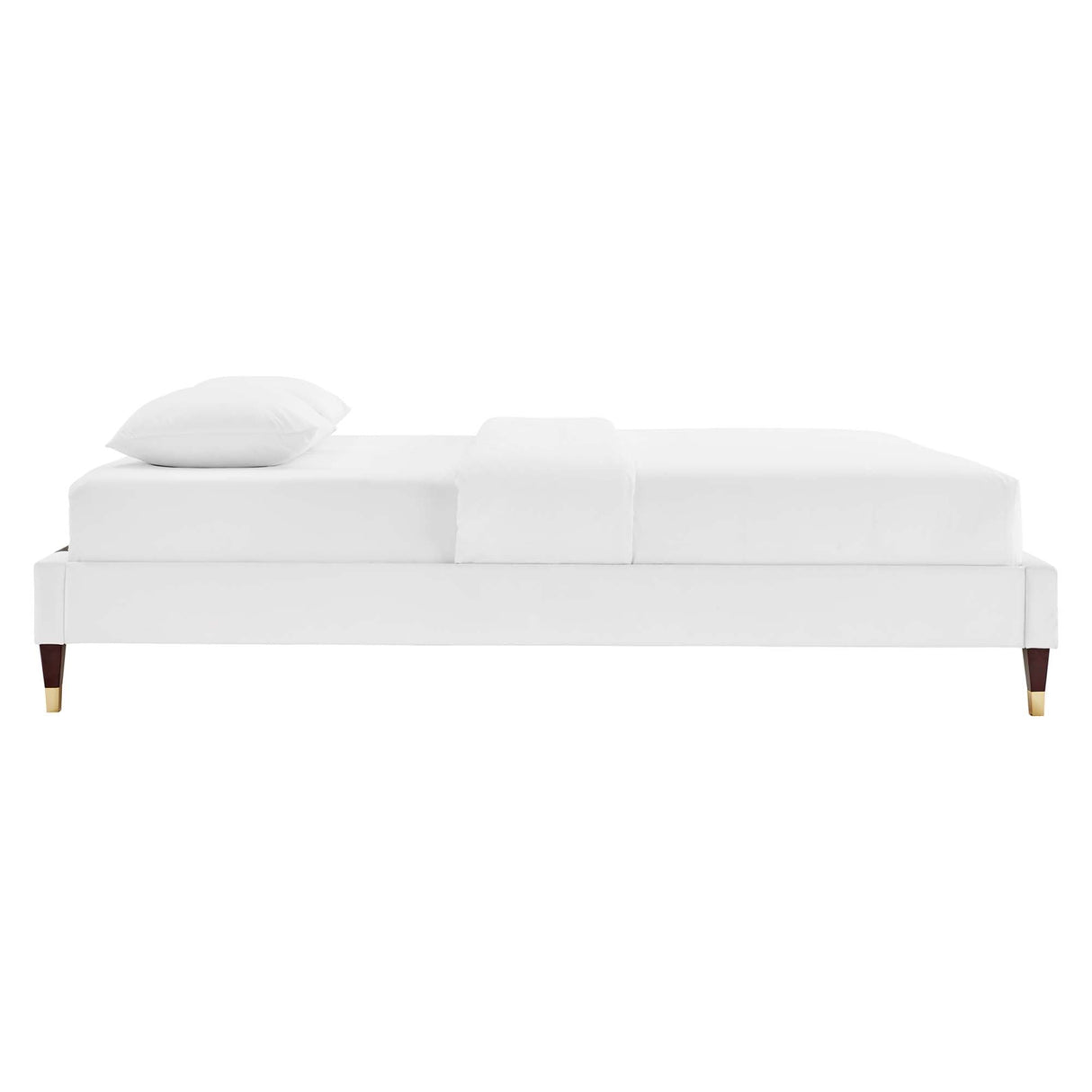 Harlow Performance Velvet King Platform Bed Frame by Modway