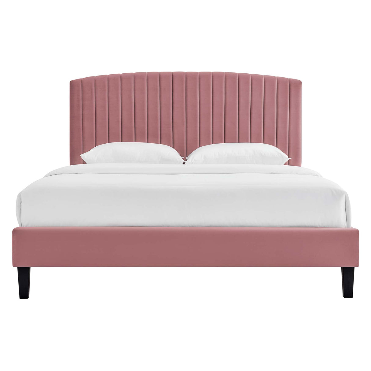 Alessi Performance Velvet Queen Platform Bed by Modway