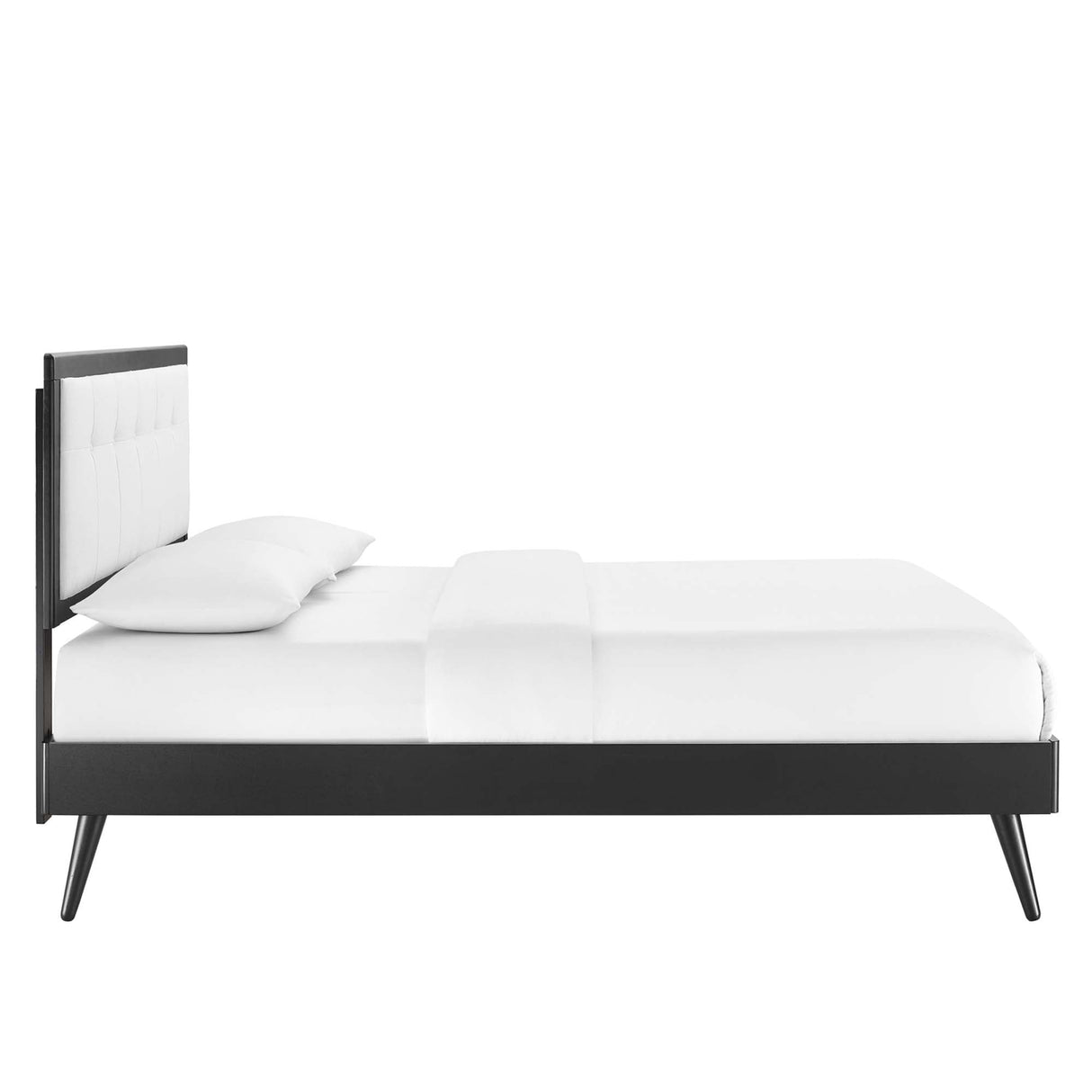Willow Wood Queen Platform Bed with Splayed Legs by Modway