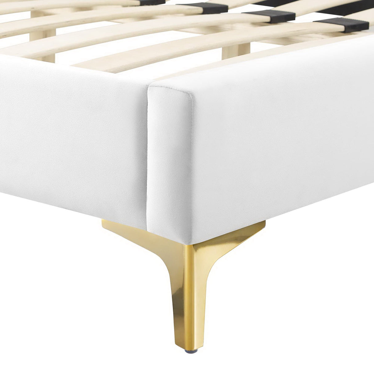 Current Performance Velvet Queen Platform Bed by Modway