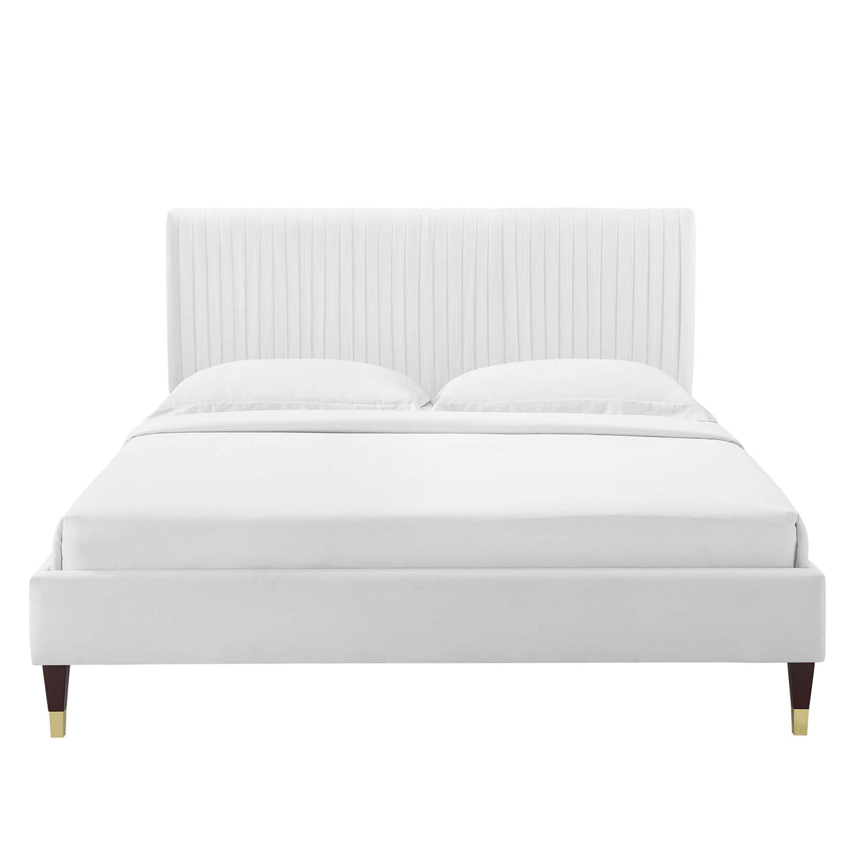 Peyton Performance Velvet Full Platform Bed by Modway