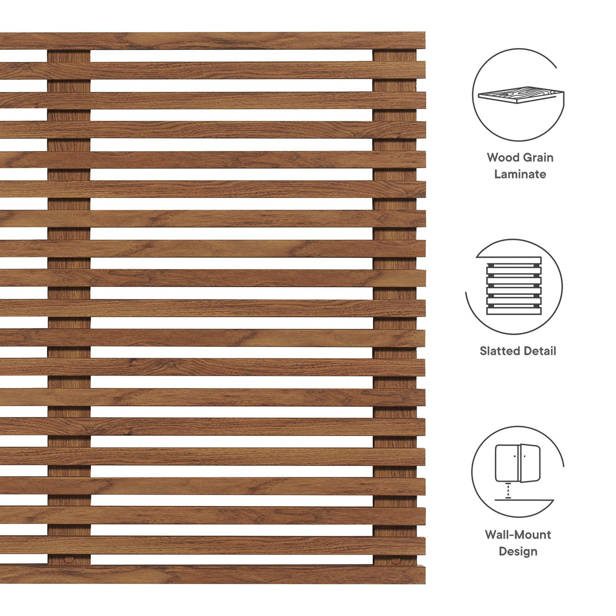Render Wall Mount King Headboard by Modway