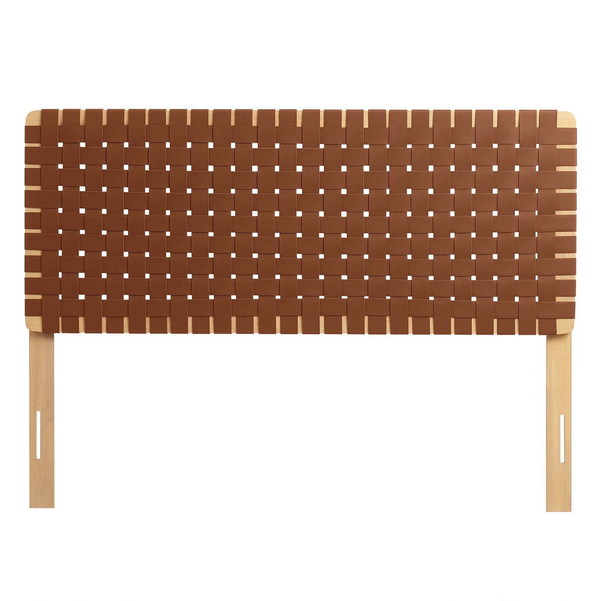Sparta Weave Vegan Leather Full Headboard by Modway