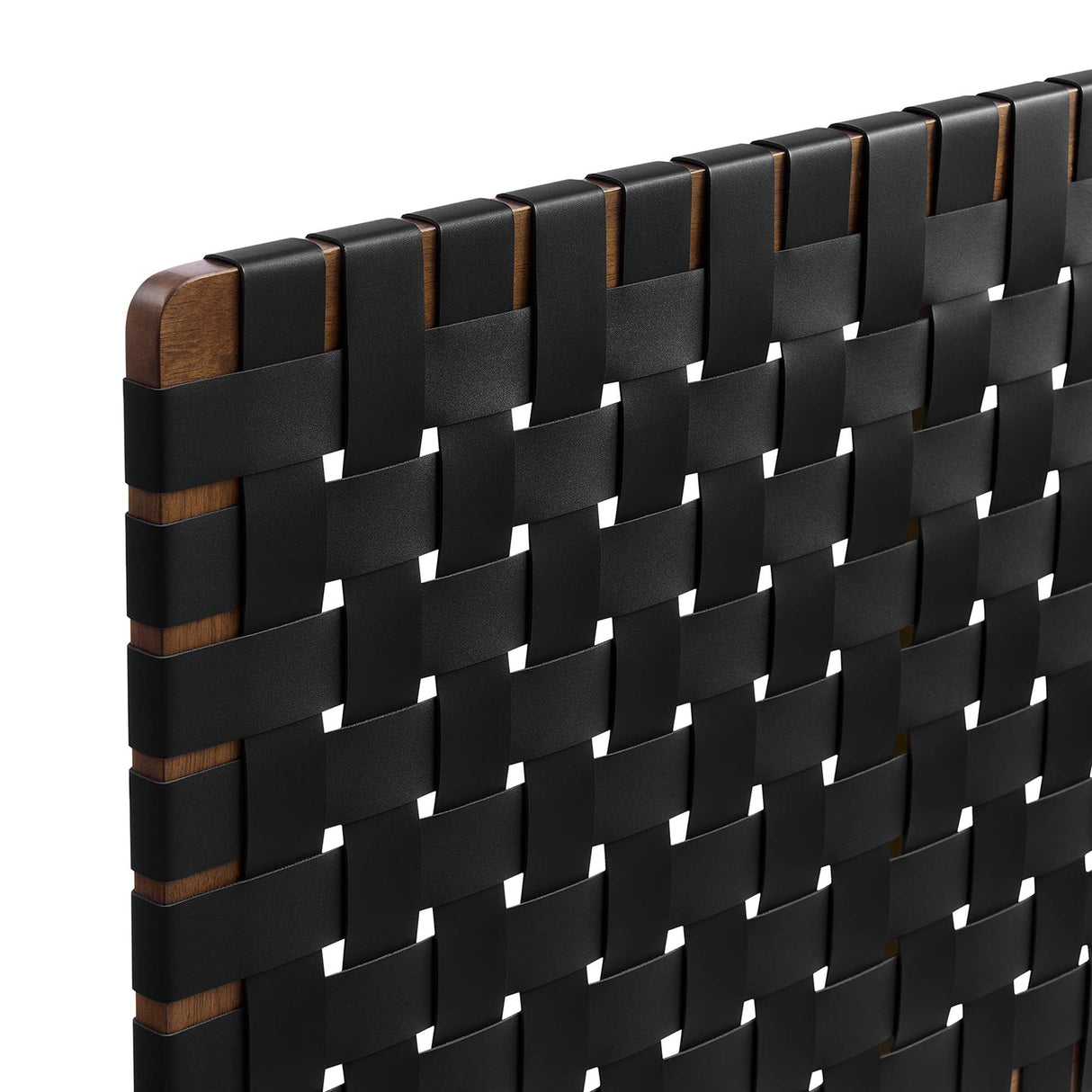 Sparta Weave Vegan Leather Full Headboard by Modway