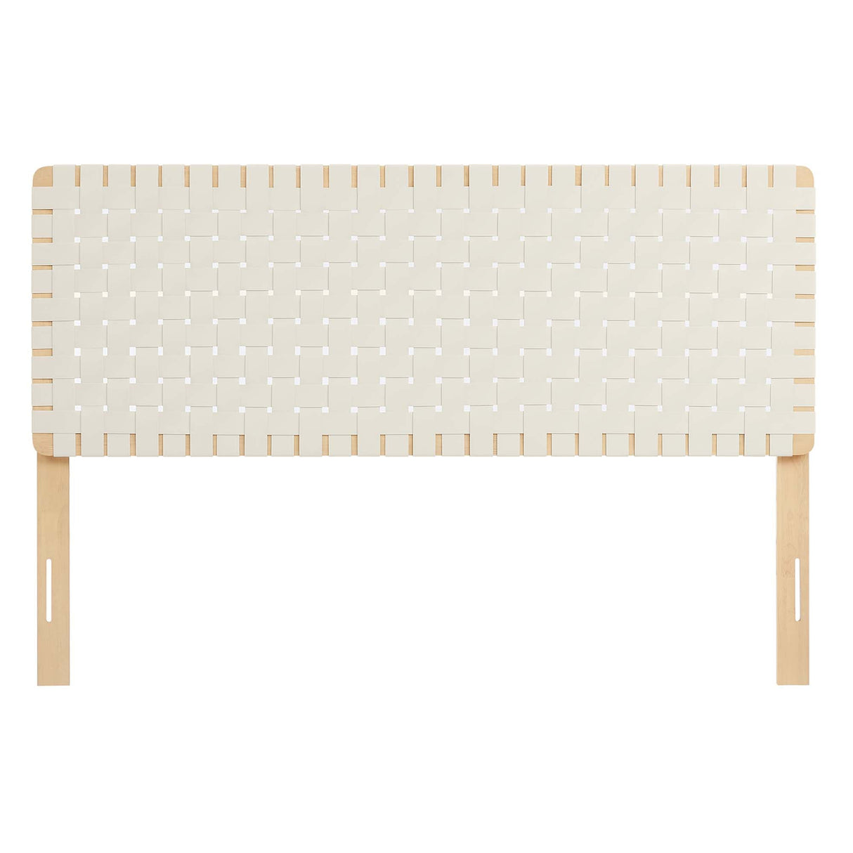 Sparta Weave Vegan Leather Queen Headboard by Modway