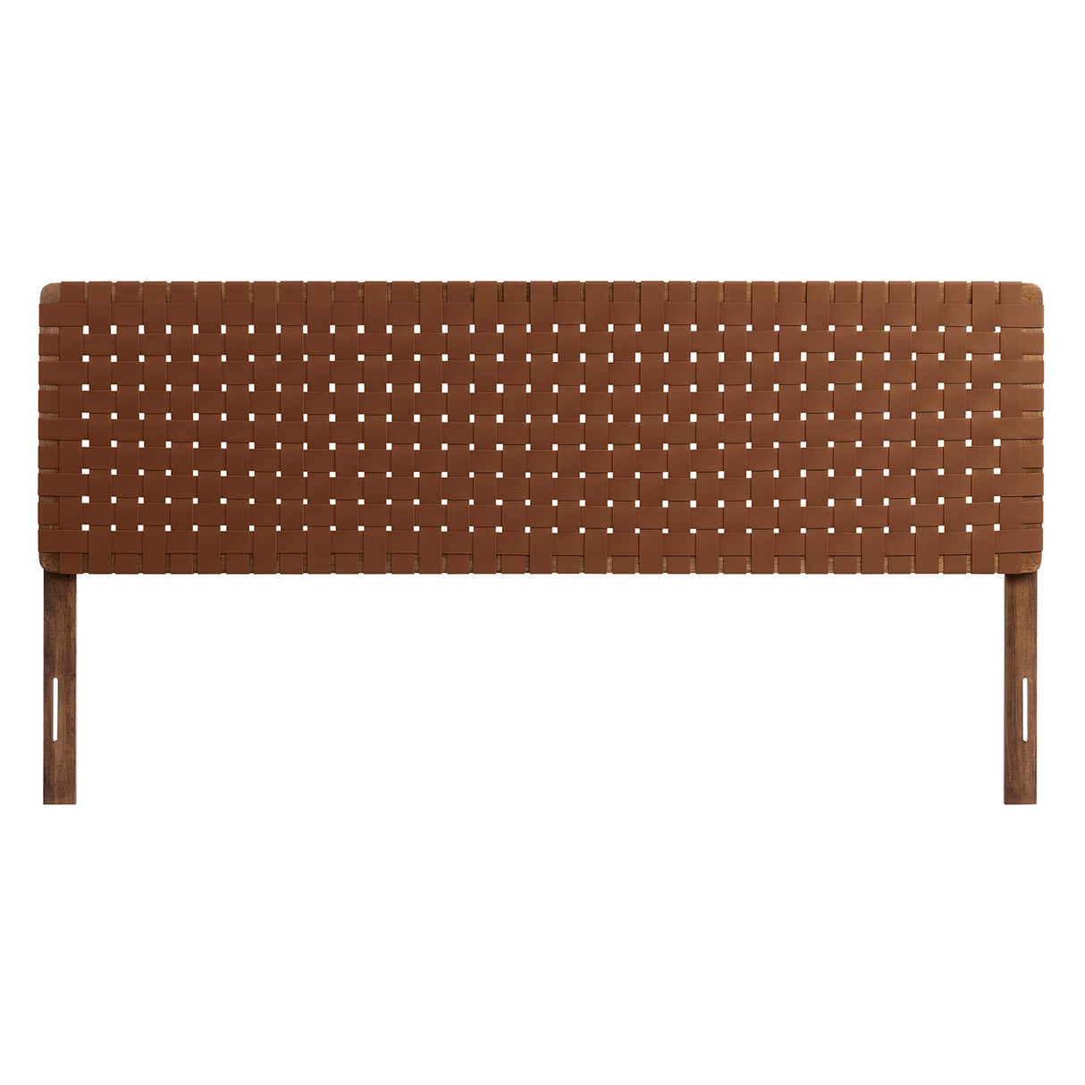 Sparta Weave Vegan Leather King Headboard by Modway