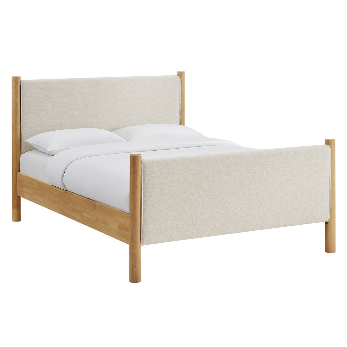 Maven Full Size Fabric Upholstered Platform Bed by Modway