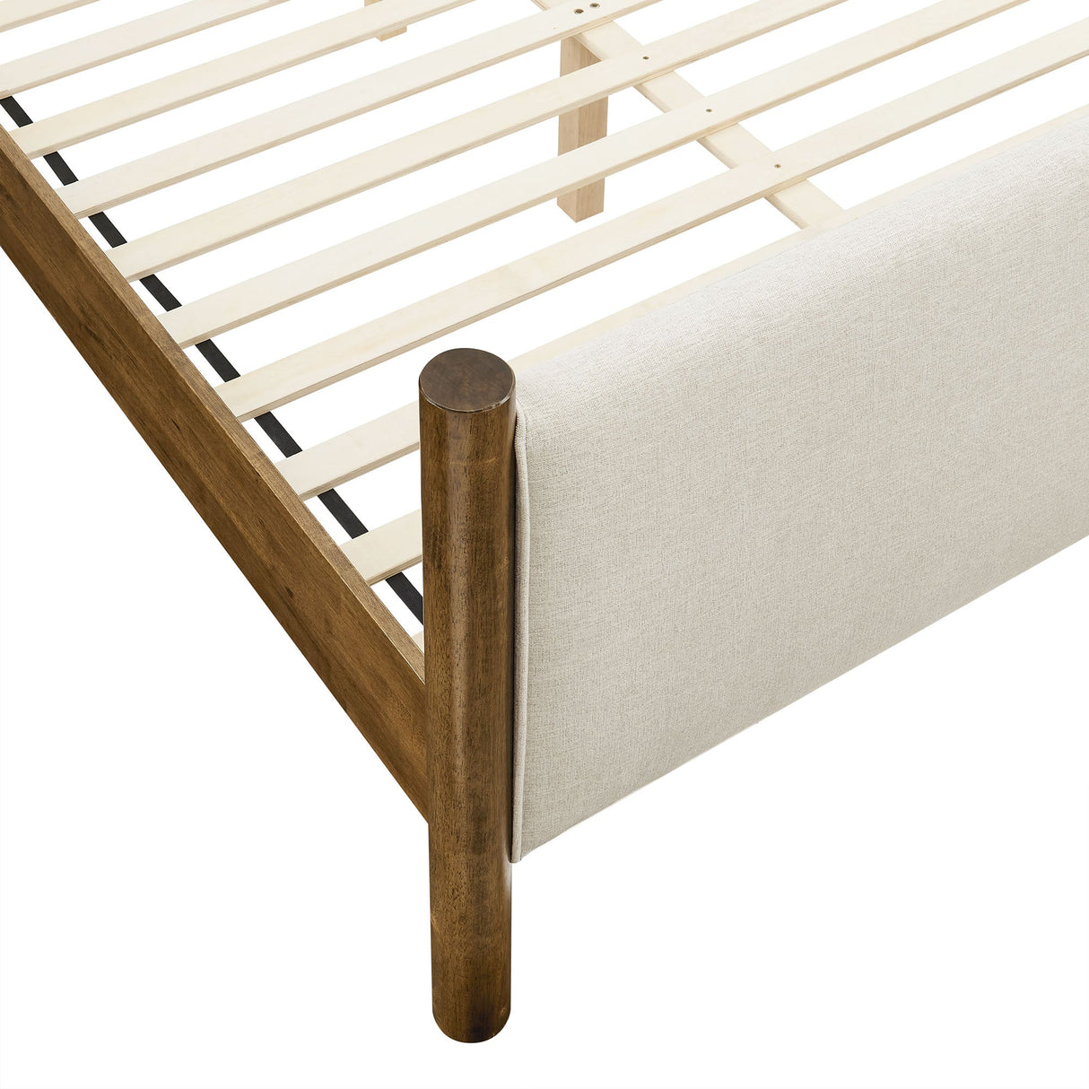 Maven Full Size Fabric Upholstered Platform Bed by Modway