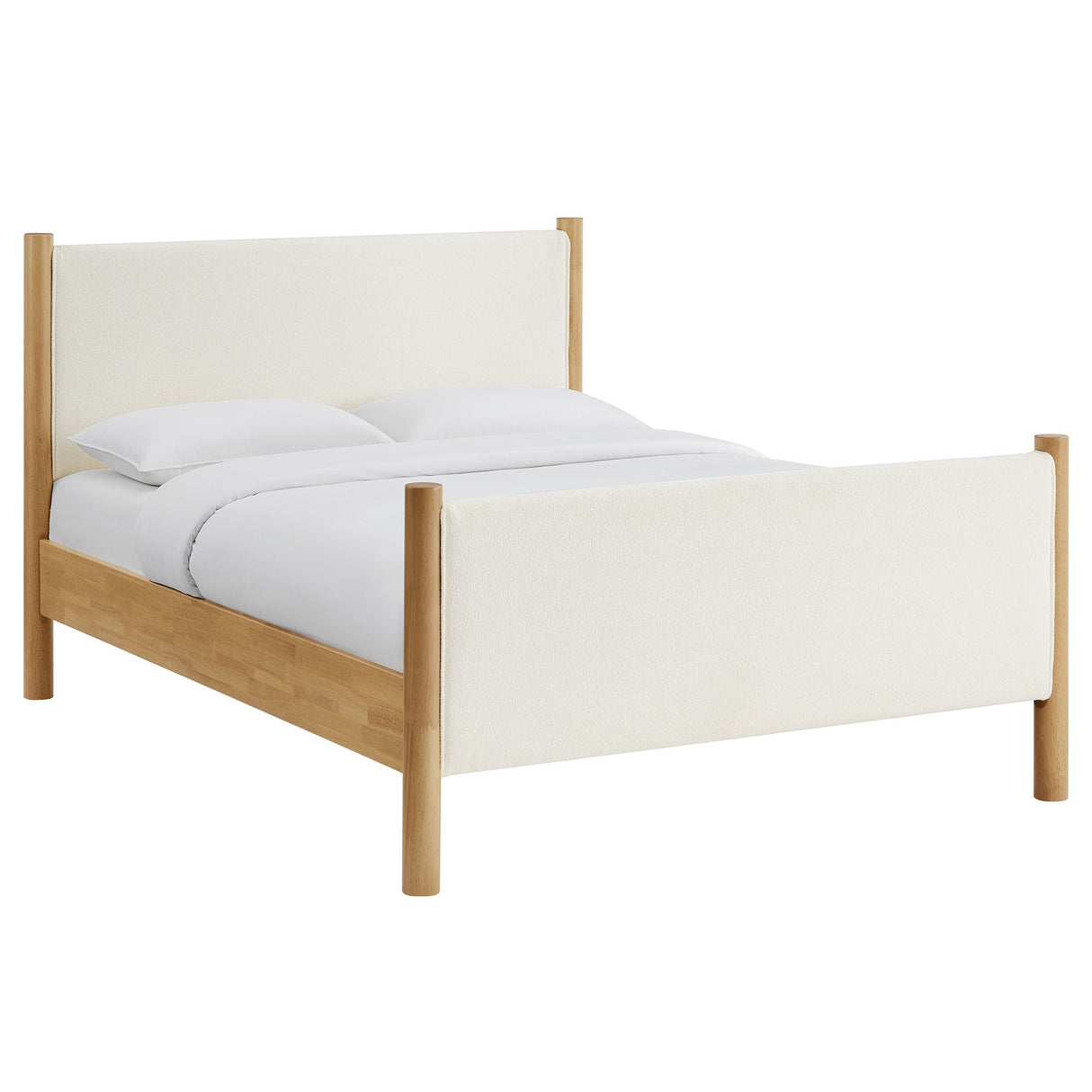 Maven Full Size Boucle Upholstered Platform Bed by Modway