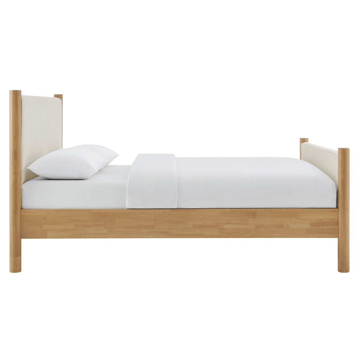 Maven Queen Size Fabric Upholstered Platform Bed by Modway