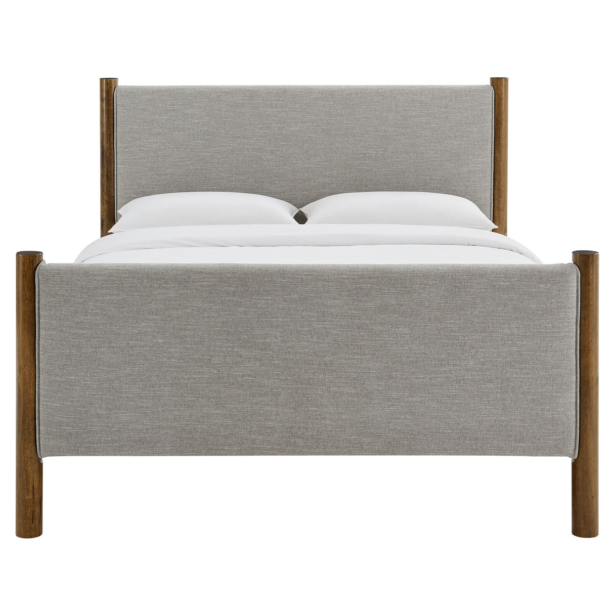 Maven Queen Size Fabric Upholstered Platform Bed by Modway