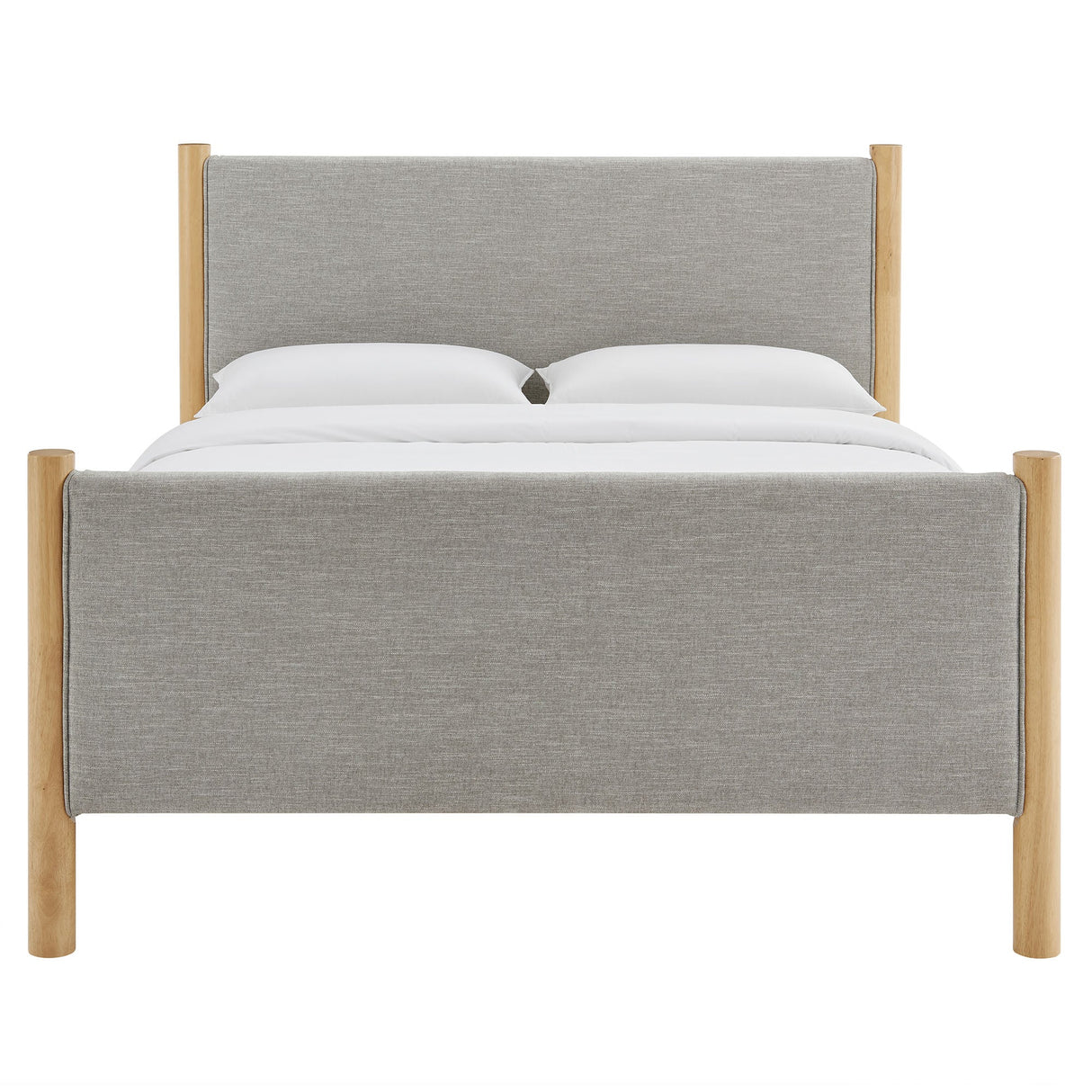 Maven King Size Fabric Upholstered Platform Bed by Modway