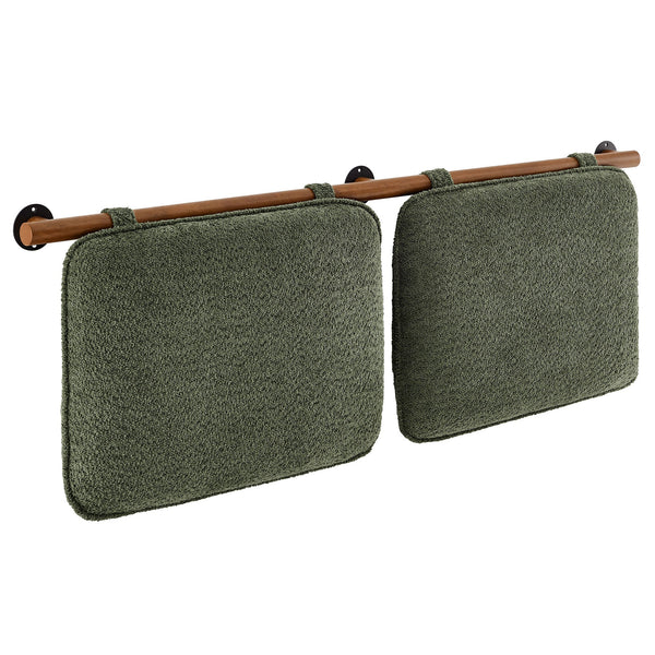 Anela Wall-Mounted Chenille Upholstered King Size Headboard