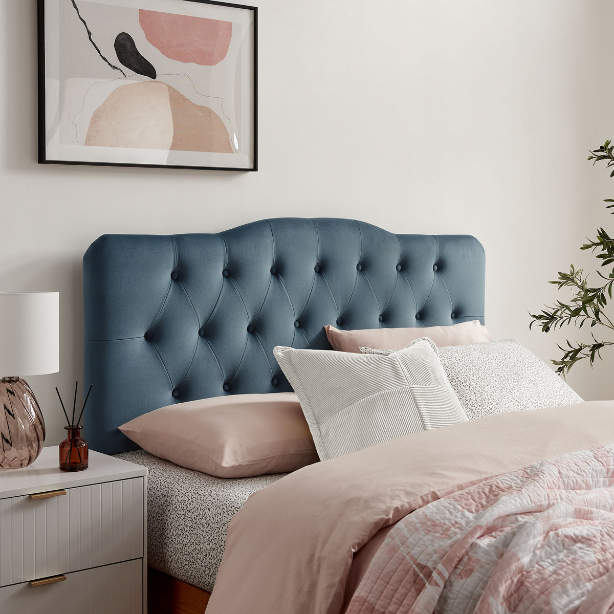 Annabel Stain-Resistant Performance Velvet Full Headboard by Modway