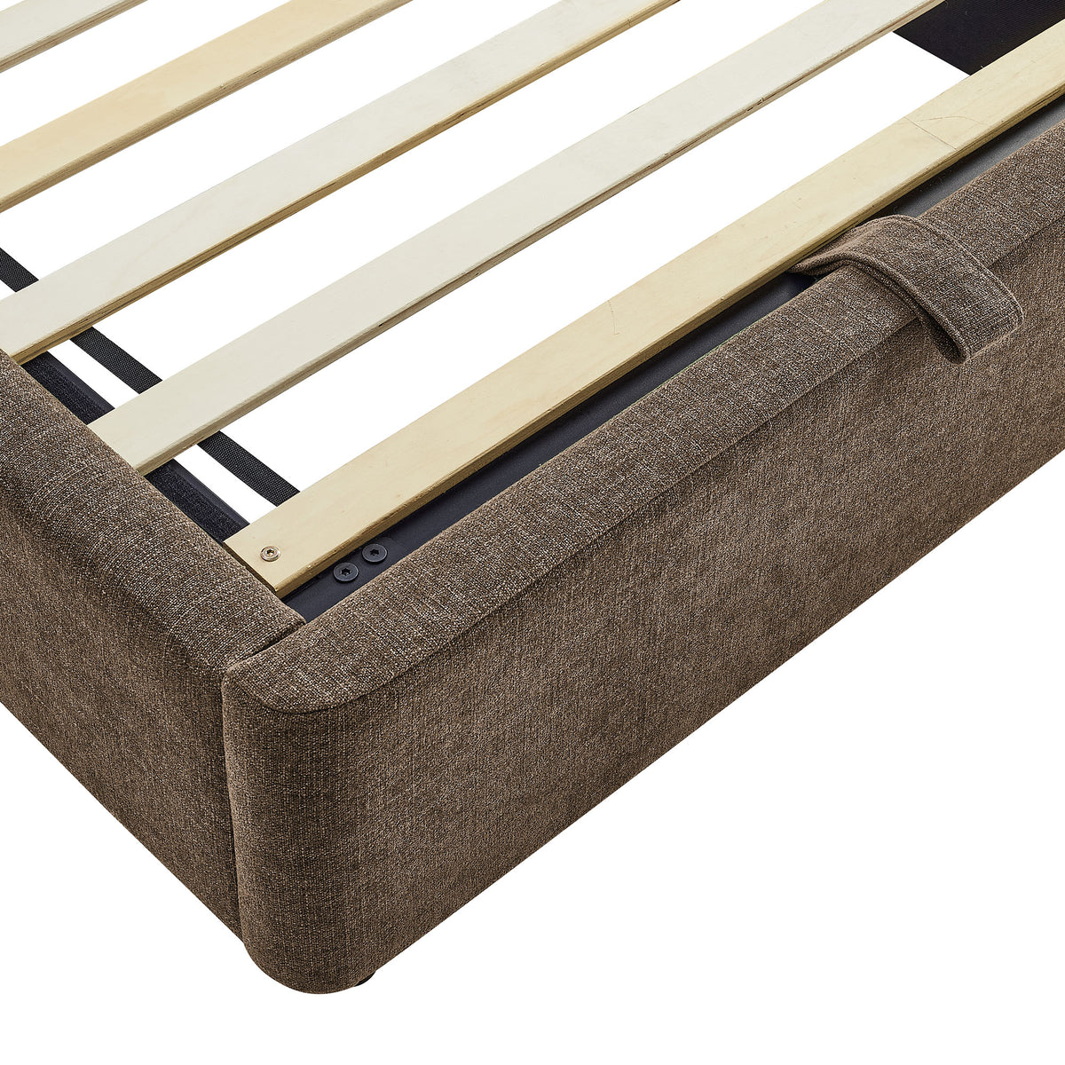 Keynote Twin Fabric Upholstered Storage Platform Bed Frame by Modway
