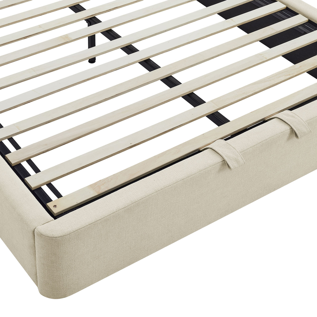 Keynote Full Fabric Upholstered Storage Platform Bed Frame by Modway