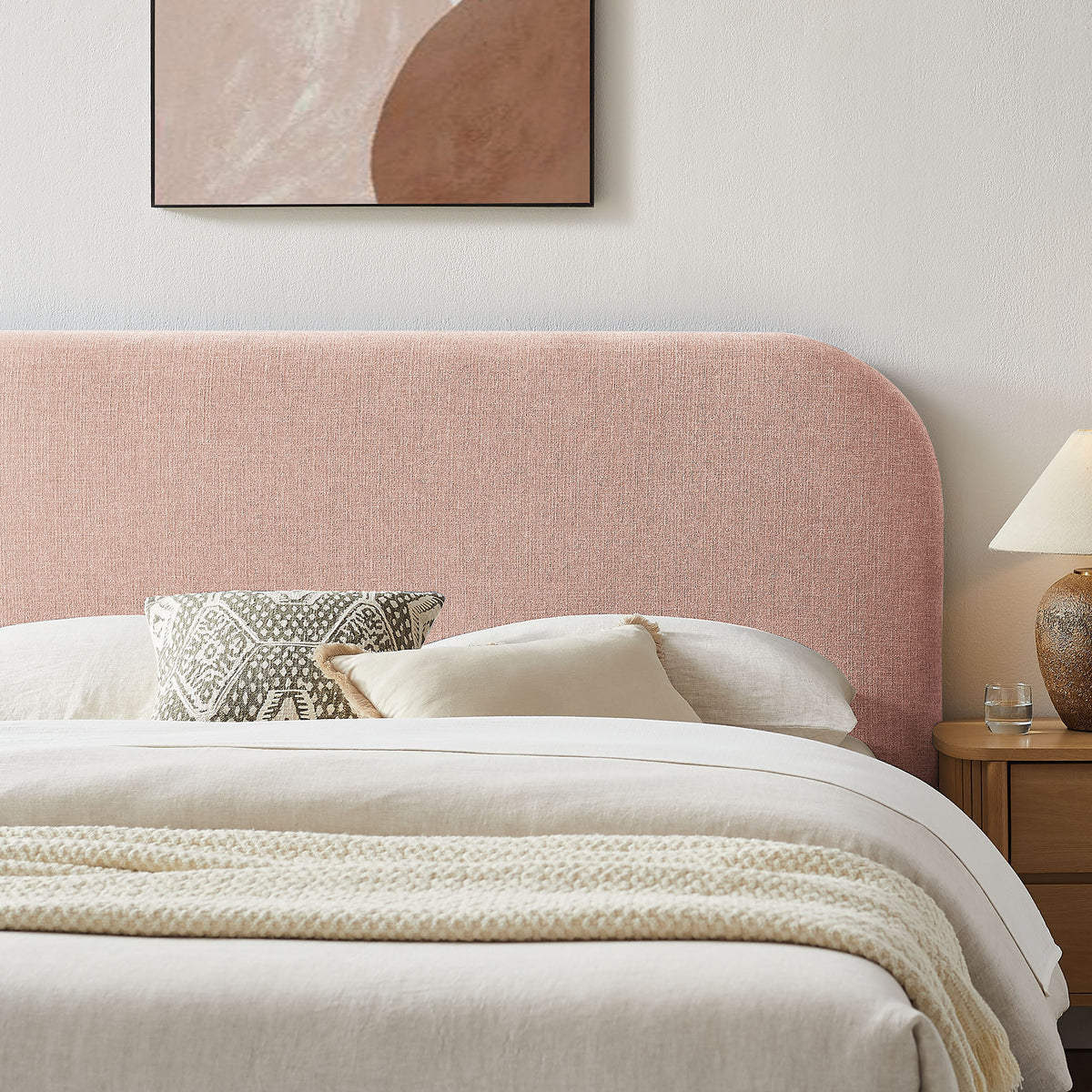 Keynote King Fabric Upholstered Storage Platform Bed Frame by Modway
