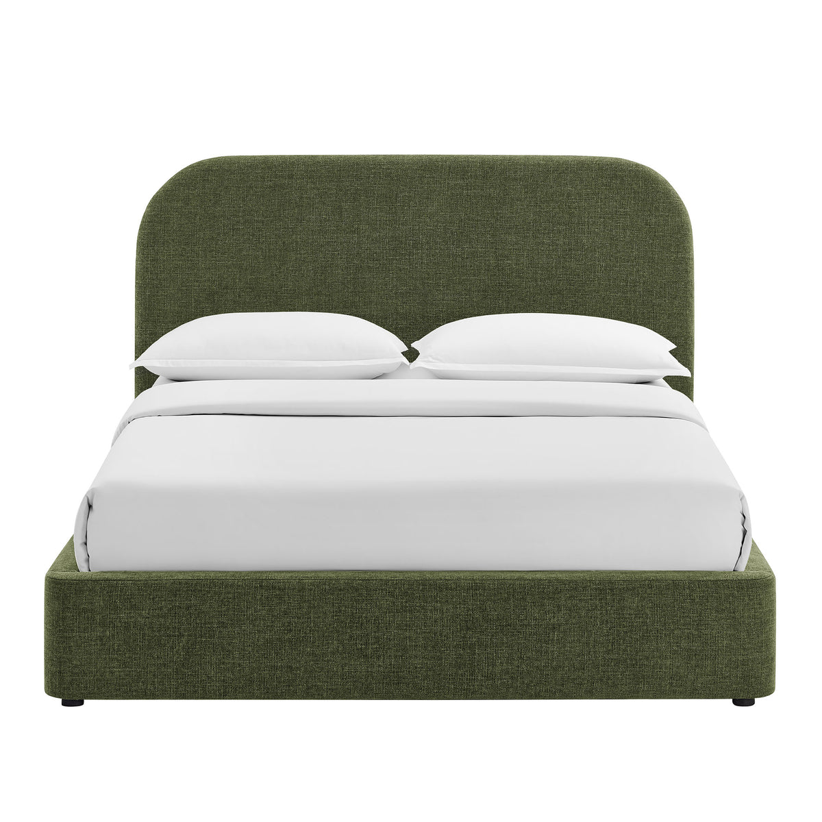 Keynote King Fabric Upholstered Storage Platform Bed Frame by Modway