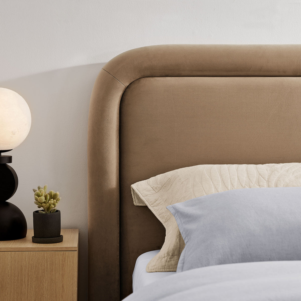 Beck Queen Performance Velvet Platform Bed by Modway