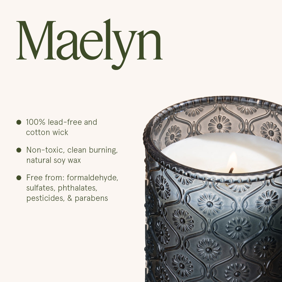 Maelyn - Hey Baies 6oz Candle