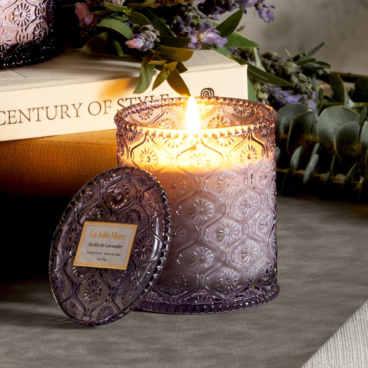 Maelyn Jardin de Lavender 6oz Candle