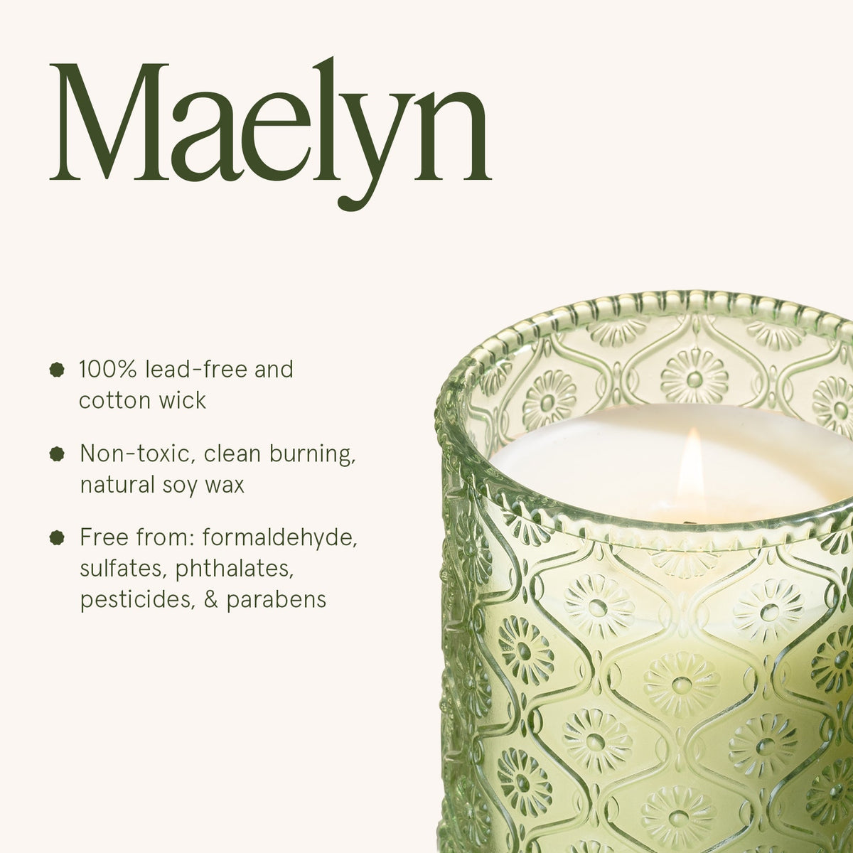 Maelyn - Kyoto Vine & Moss 6oz Candle