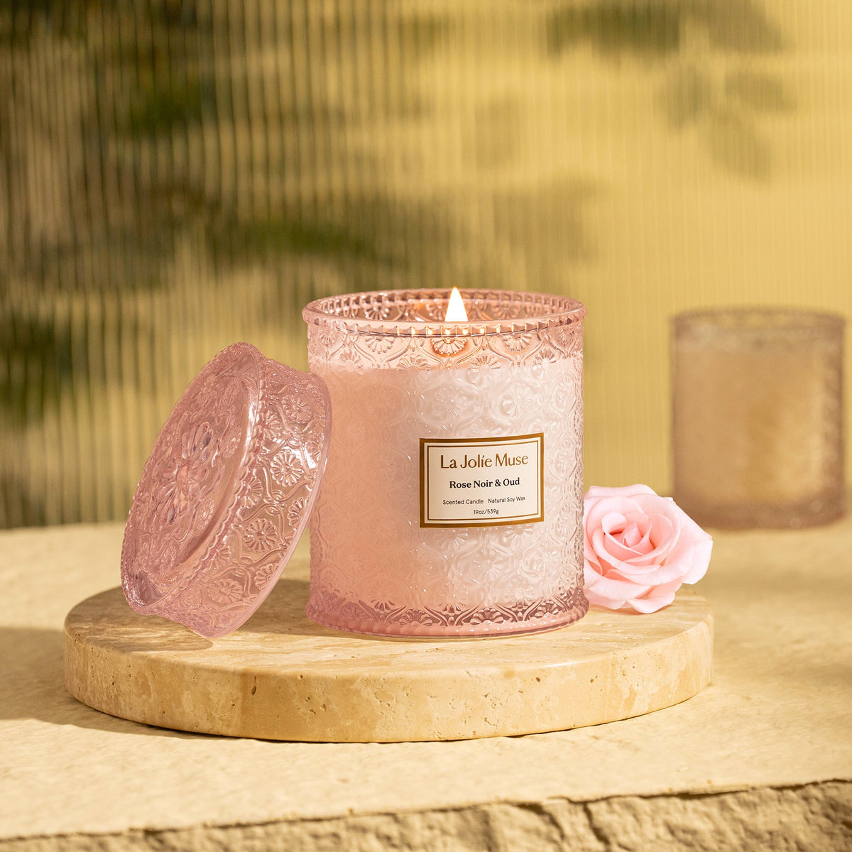 Maelyn - Rose Noir & Oud 19oz Candle
