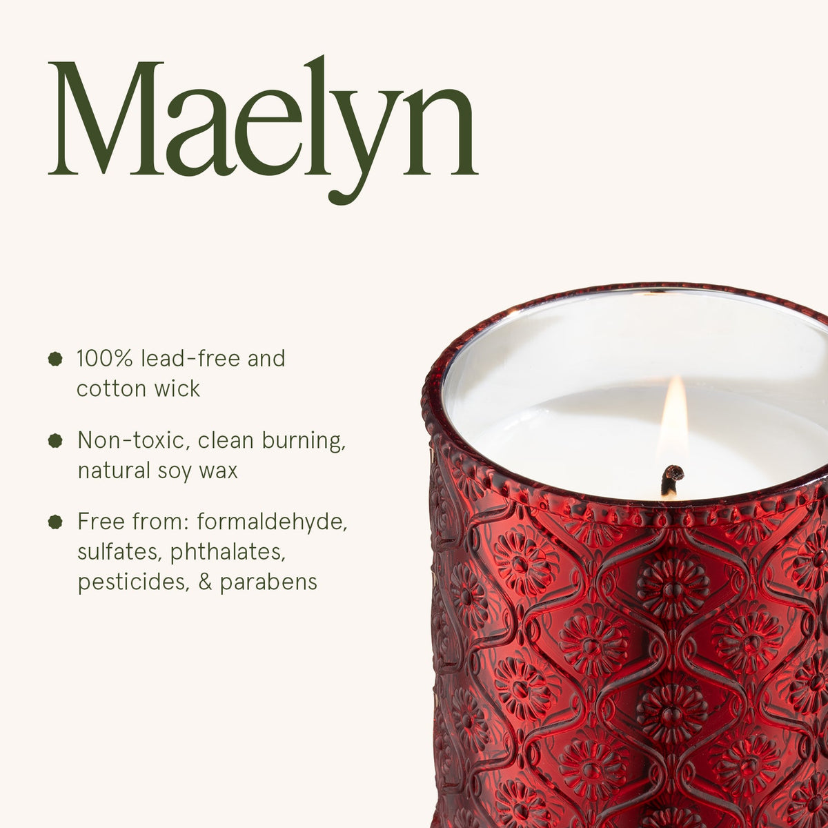 Maelyn - Ruby Berry Bliss 6oz Candle