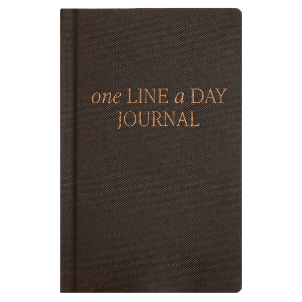 One Line A Day Fabric Journal