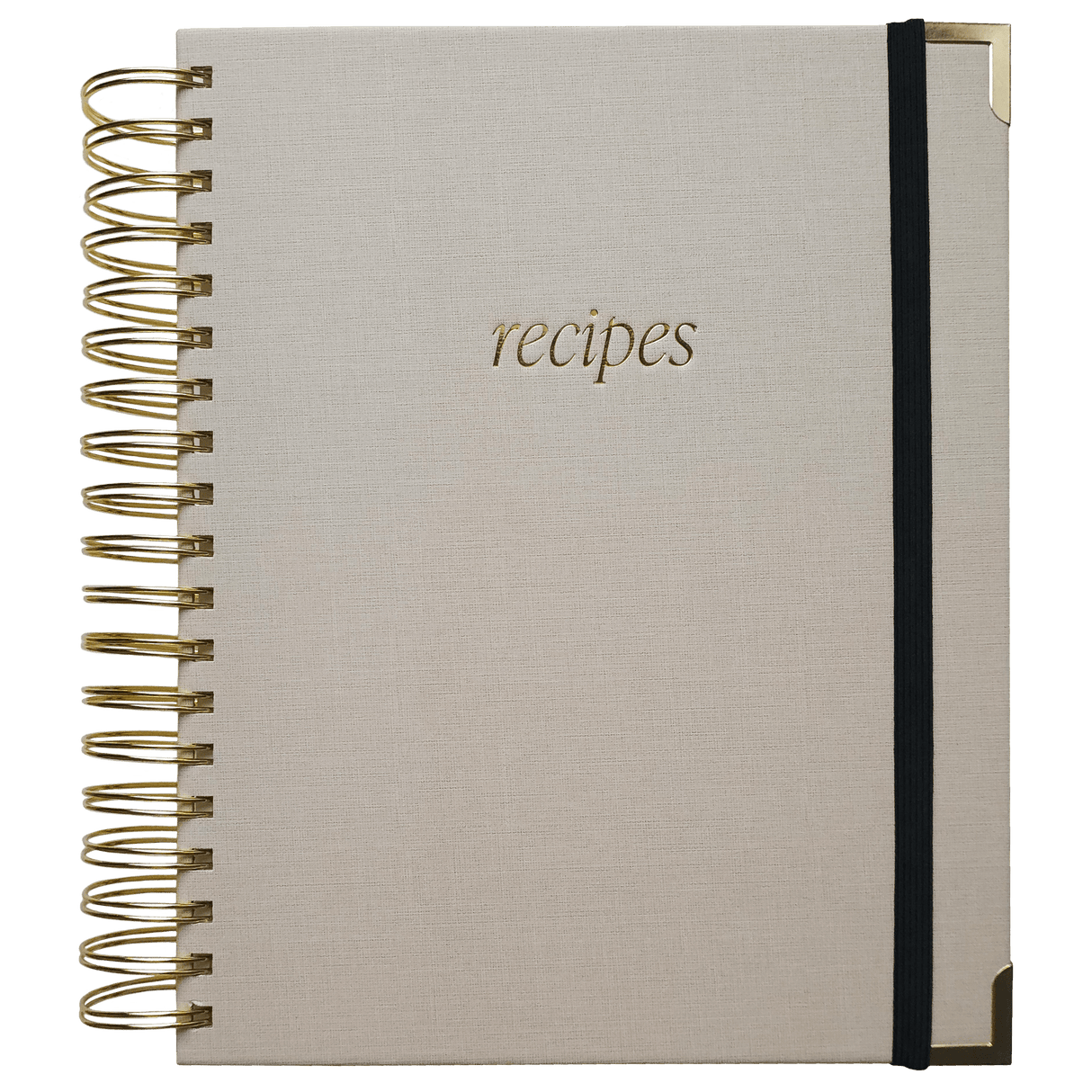 Recipe Book with 8 Tabbed Sections