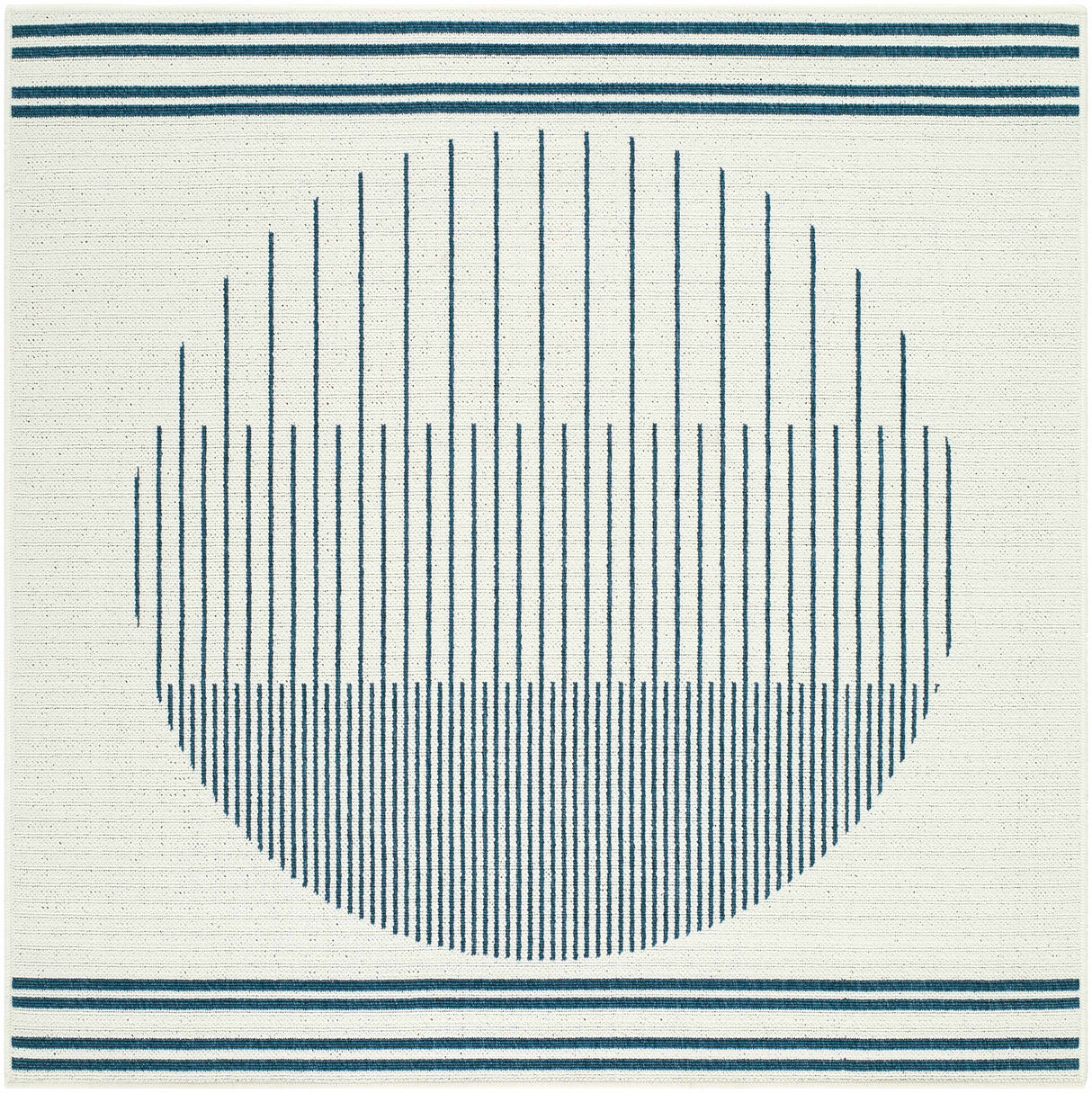 Nabil Midnight Blue Area Rug - Clearance
