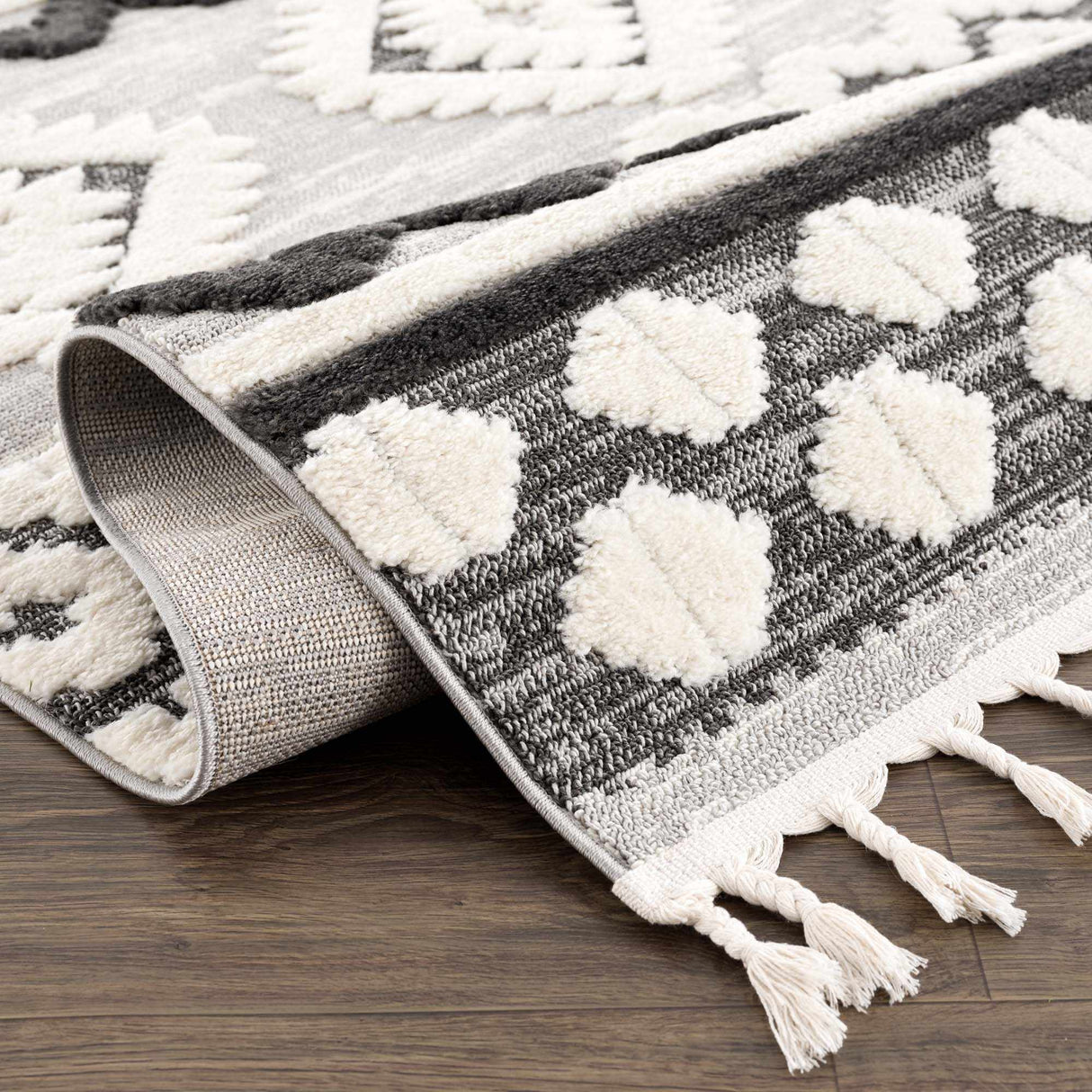 Dinganen High/Low Pile Area Rug