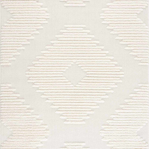 Palimbang Cream 3D Rug