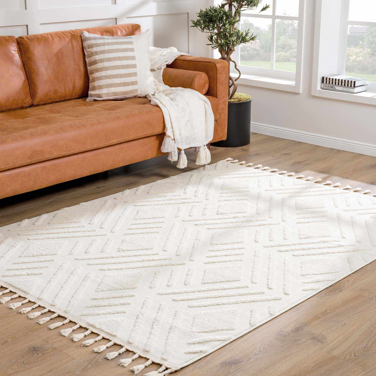 Vineyards 3D Living Room Rug