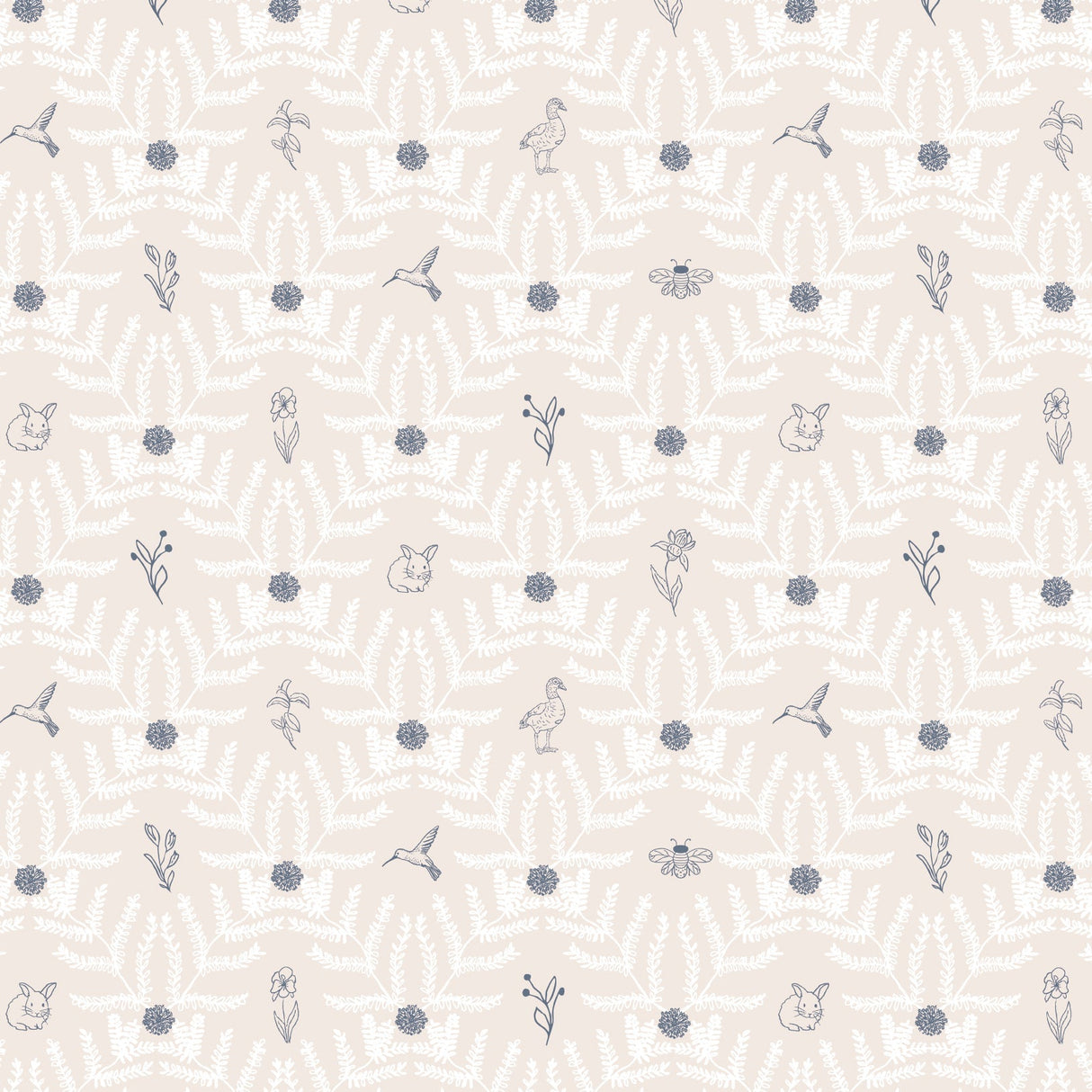 Navie Wallpaper by Hannah Langford Design